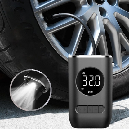 Compresor Inflador de Llantas Recargable